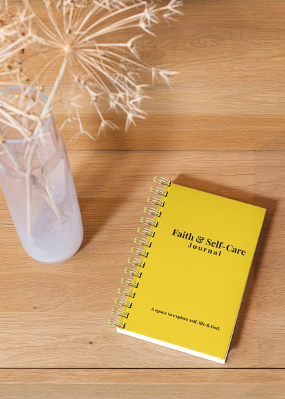 THE FAITH & SELF-CARE JOURNAL - (MUSTARD EDITION)