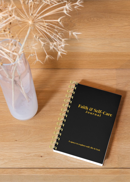 THE FAITH & SELF-CARE JOURNAL (BLACK EDITION)