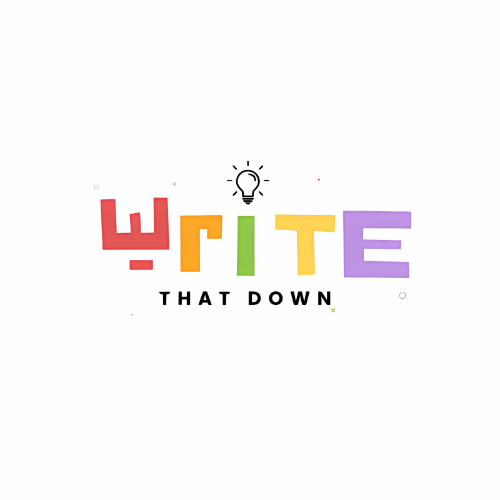 Write That Down