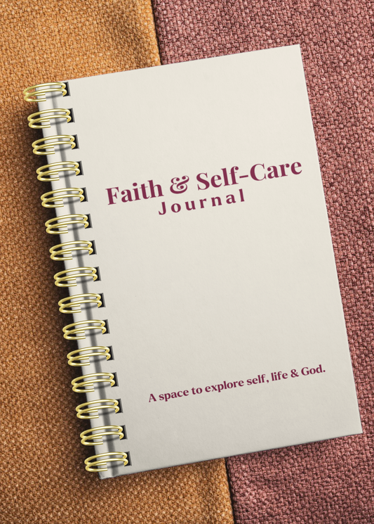 THE FAITH & SELF-CARE JOURNAL - (CREAM EDITION)
